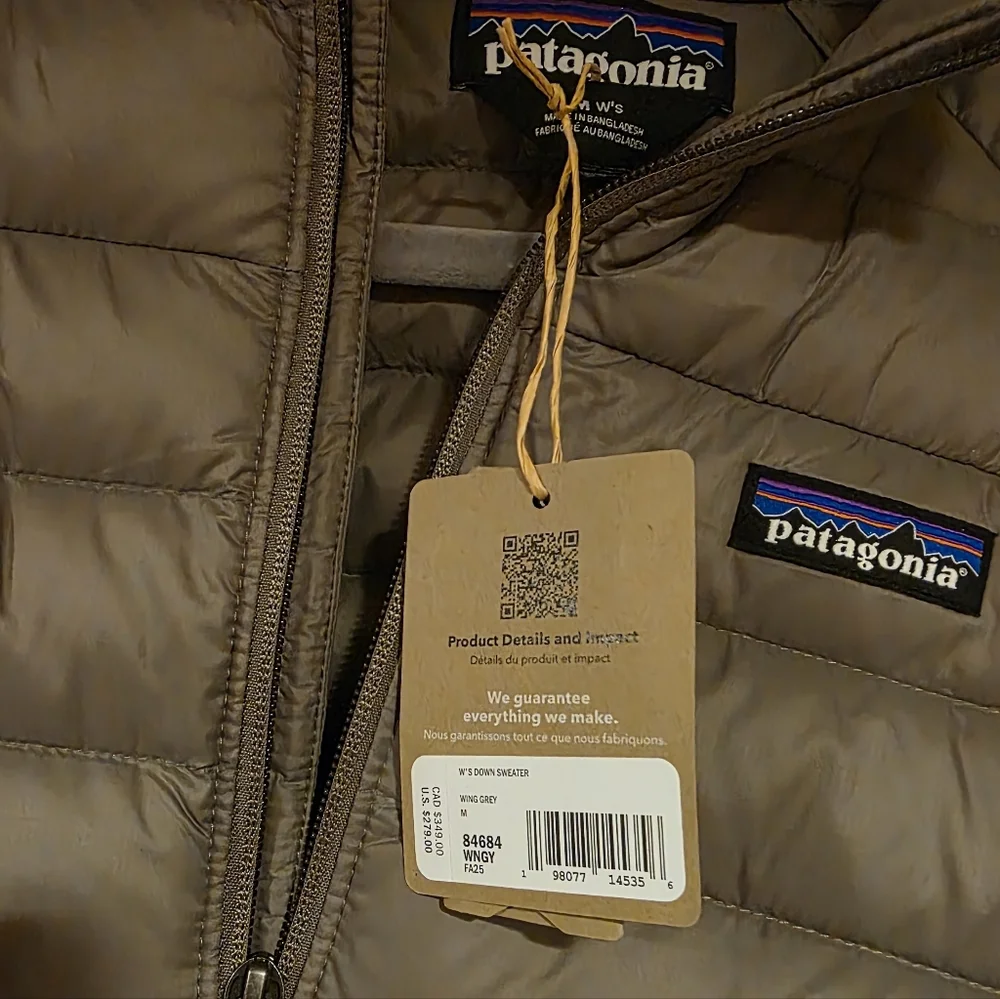 Patagonia Womens Down Sweater Jacket - Picture 3 of 3